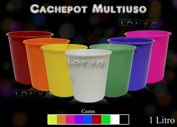 Cachepot 1 litro